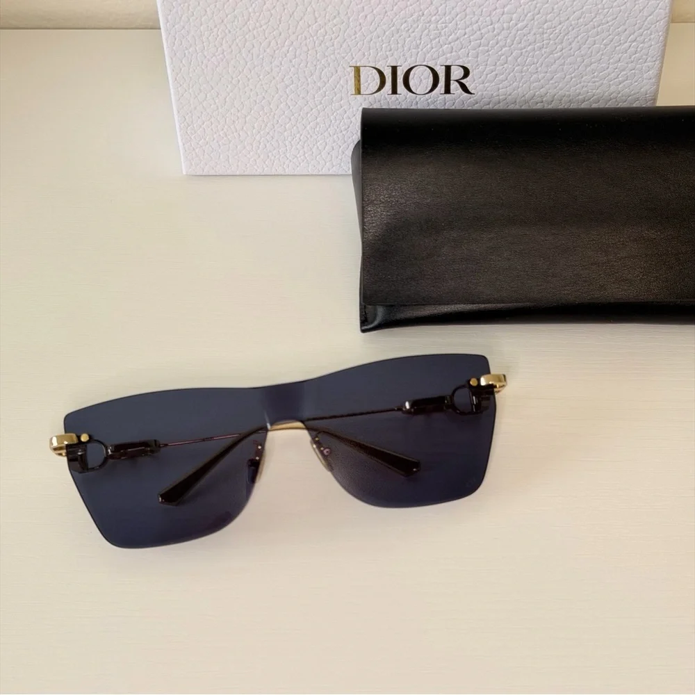 New! Dior CD Chain M3U B0B0 Sunglasses, Authentic - Picture 7 of 9